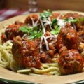 Spaghetti &amp; meatballs marinara